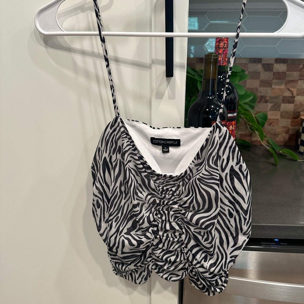 American Threads Zebra Tank
